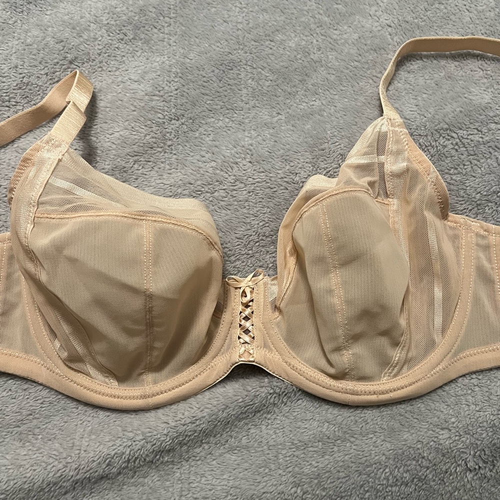Parfait unlined underwire nude bra 32G US size - Picture 2 of 5